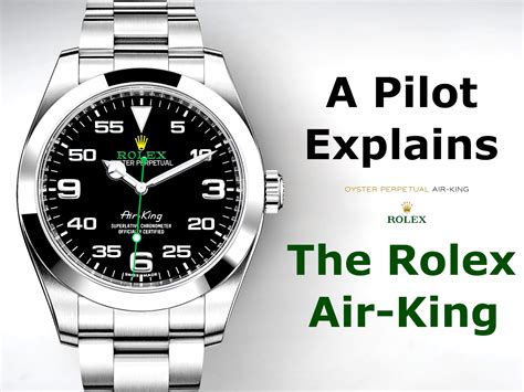 rolex ari|rolex air king pilot watch.